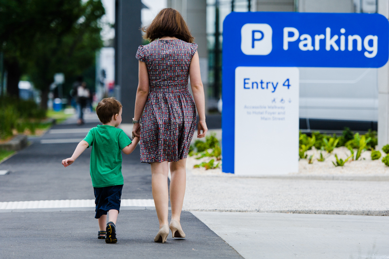 Entry 4 - Car Parking Entrance for 48 Flemington Road Parkville, Melbourne Paediatric Specialists