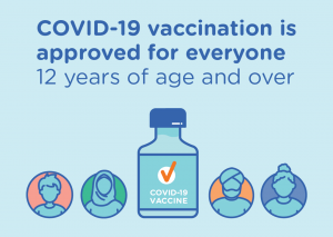COVID 19 Vaccination-social-covid-19-vaccination is approved for everyone 12 years and over